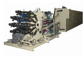 Seis cores Rotating Printer